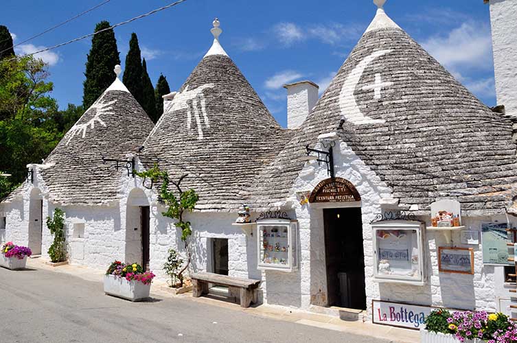 Οι τρούλοι του Αλμπερομπέλο.