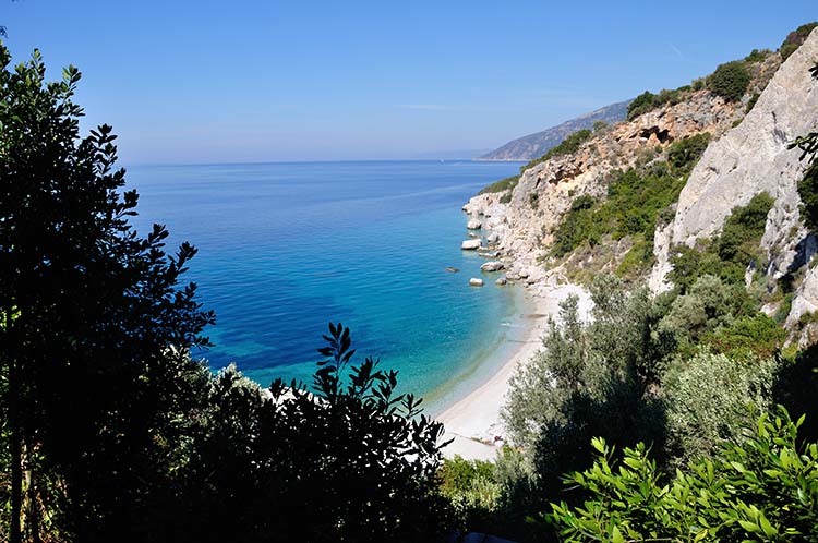 Εικόνα από το μέρος που μέναμε στη Νέα Σκήτη της Αγίας Άννας.