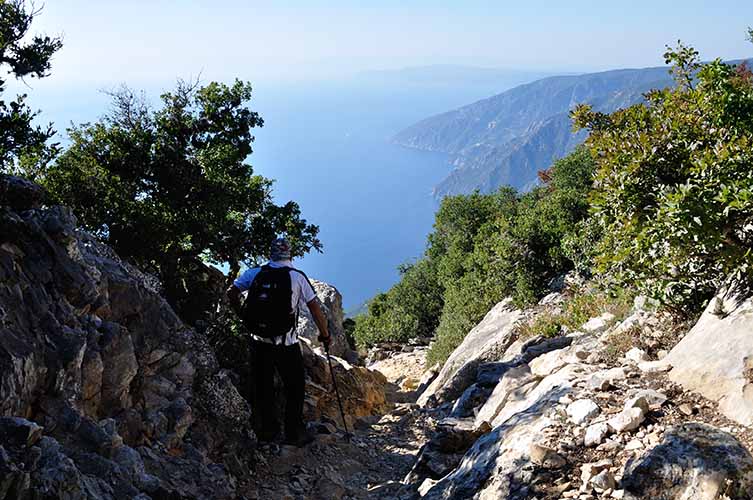 Ενδεικτικό του μονοπατιού.