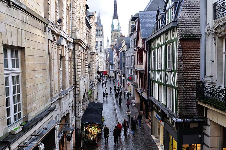 Από το Gros Horloge της Ρουέν