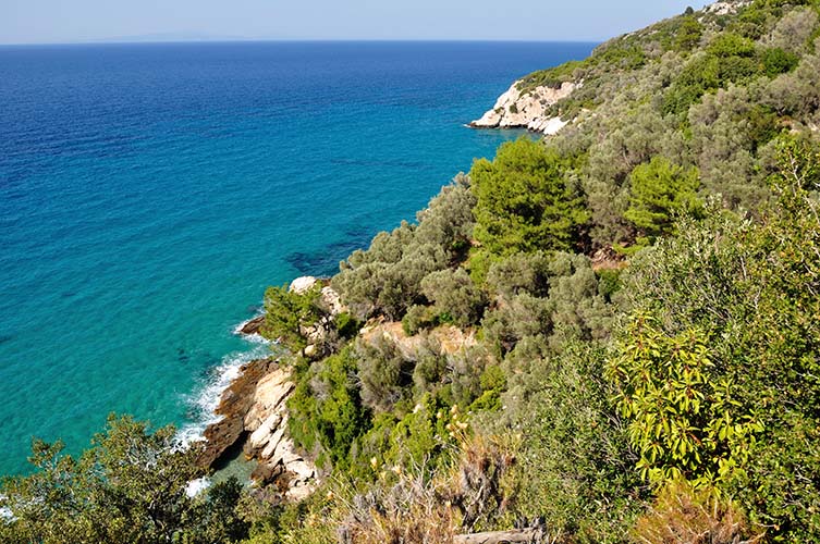 Θάλασσα, ουρανός και βουνό